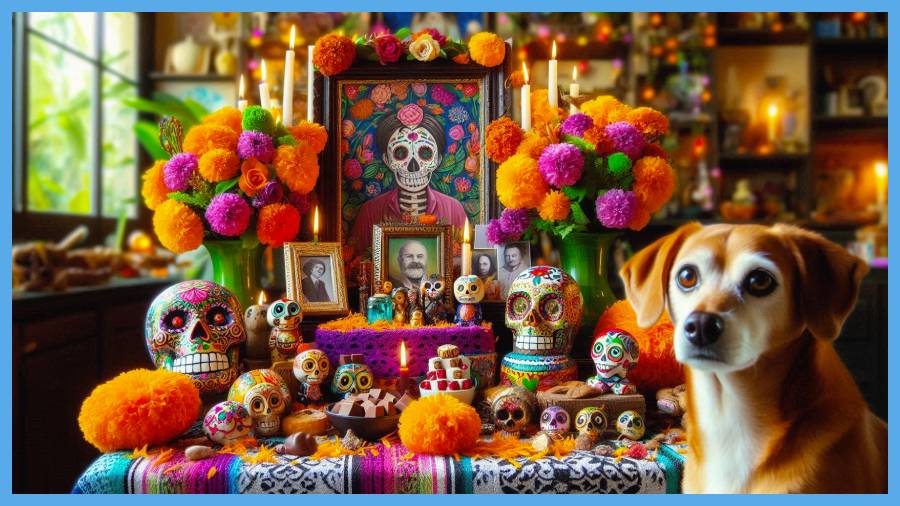 Peligros para tu perro en las fiestas de Halloween y día de muertos.